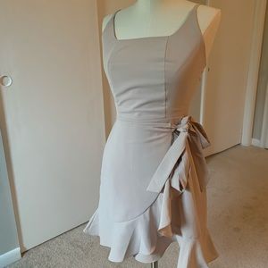 Spaghetti Strap Wrap Dress